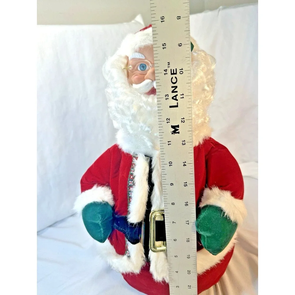 Vintage Twas The Night Before Christmas Animated Santa See Pictures